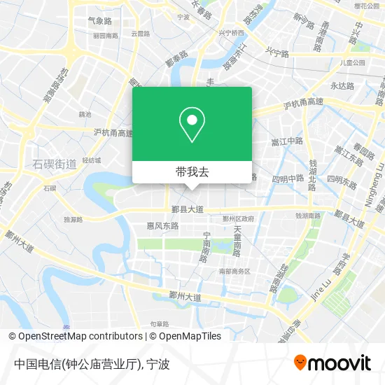 中国电信(钟公庙营业厅)地图