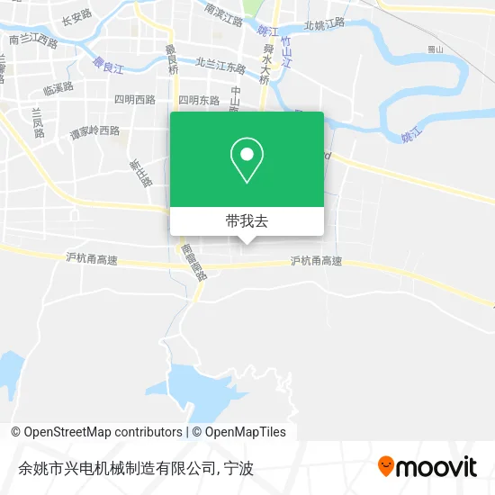 余姚市兴电机械制造有限公司地图
