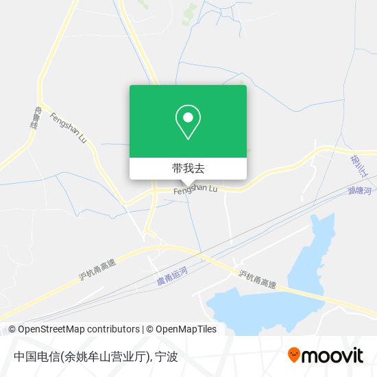 中国电信(余姚牟山营业厅)地图