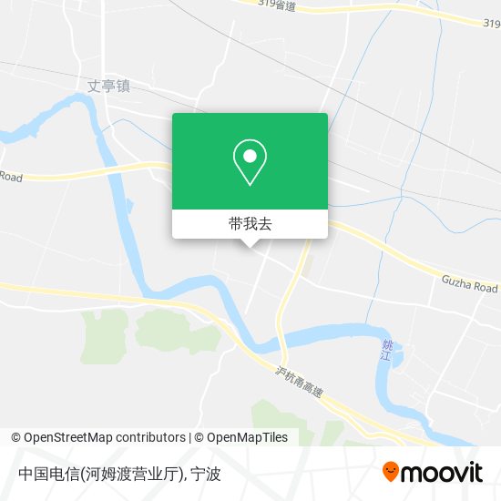 中国电信(河姆渡营业厅)地图
