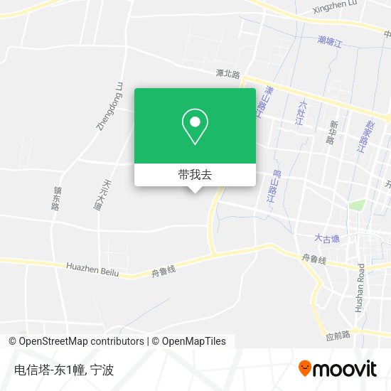 电信塔-东1幢地图