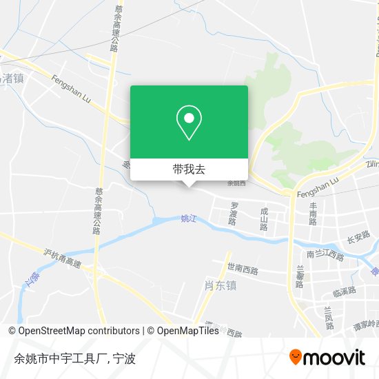 余姚市中宇工具厂地图