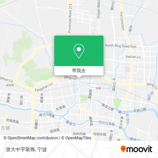 浙大中宇装饰地图