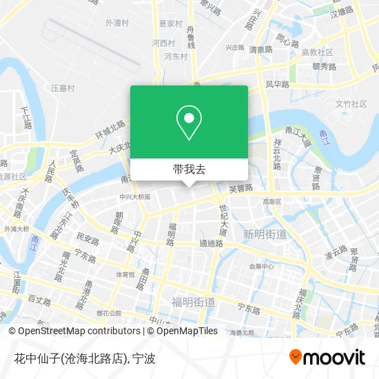 花中仙子(沧海北路店)地图