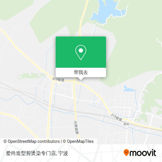 爱尚造型剪烫染专门店地图