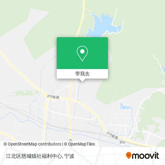 江北区慈城镇社福利中心地图
