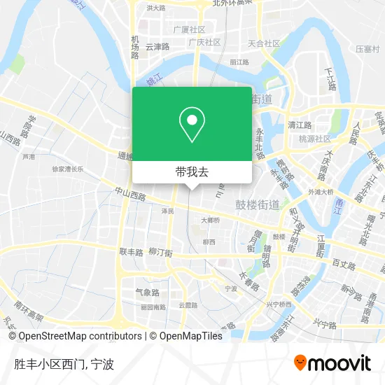 胜丰小区西门地图