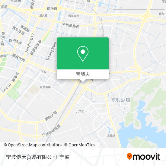 宁波恺天贸易有限公司地图
