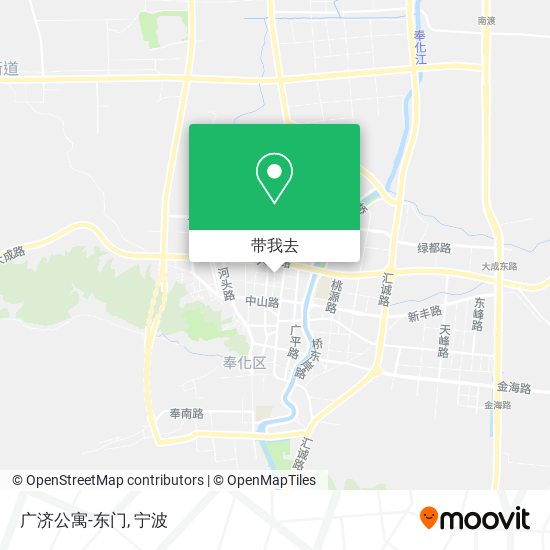 广济公寓-东门地图