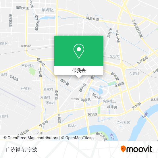 广济禅寺地图