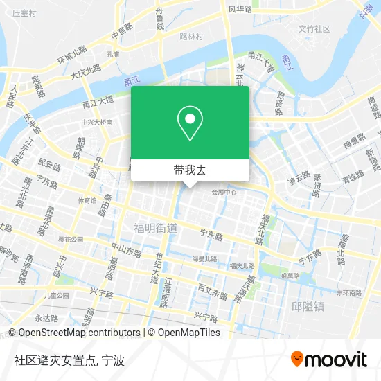 社区避灾安置点地图