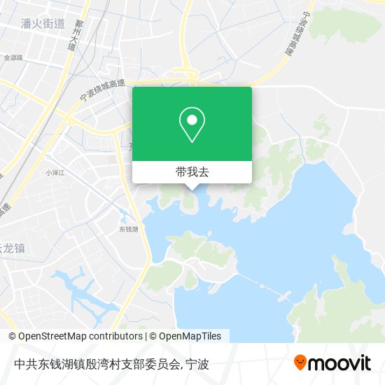 中共东钱湖镇殷湾村支部委员会地图