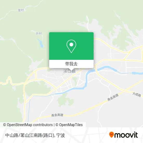 中山路/茗山江南路(路口)地图