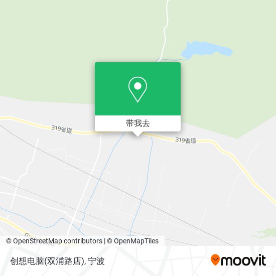 创想电脑(双浦路店)地图
