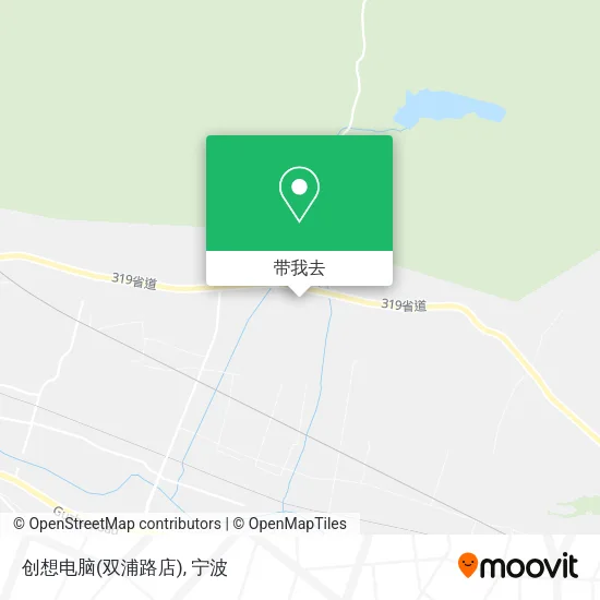 创想电脑(双浦路店)地图