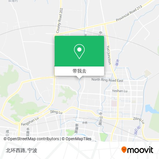 北环西路地图