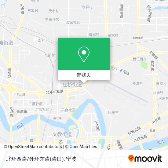 北环西路/外环东路(路口)地图