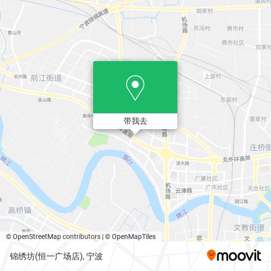 锦绣坊(恒一广场店)地图