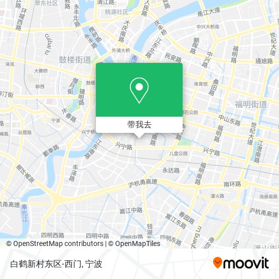 白鹤新村东区-西门地图
