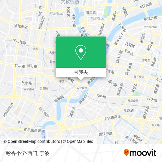 翰香小学-西门地图