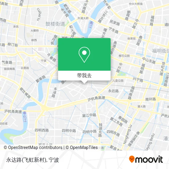 永达路(飞虹新村)地图