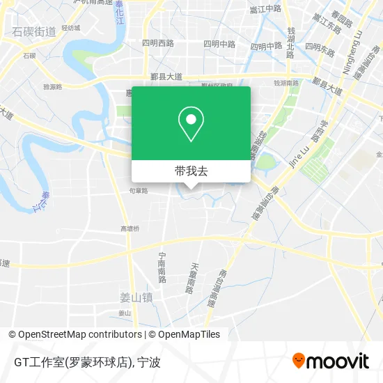 GT工作室(罗蒙环球店)地图