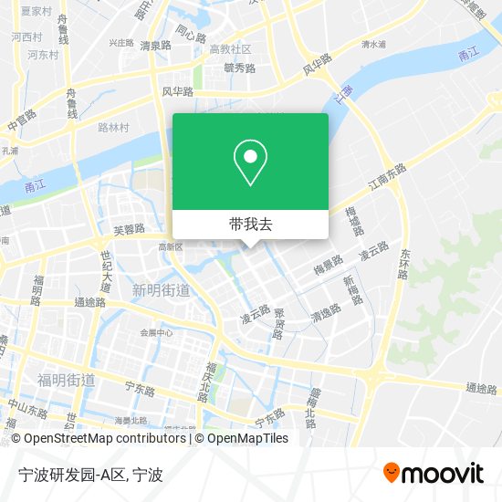 宁波研发园-A区地图