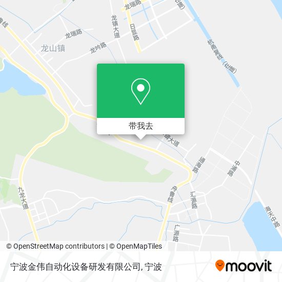 宁波金伟自动化设备研发有限公司地图
