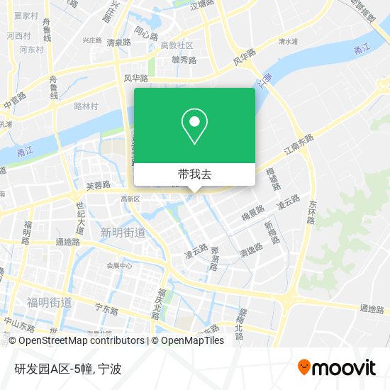 研发园A区-5幢地图