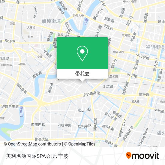 美利名源国际SPA会所地图