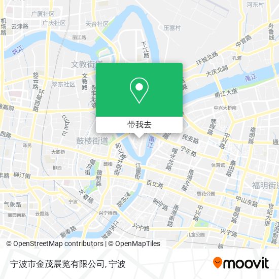 宁波市金茂展览有限公司地图