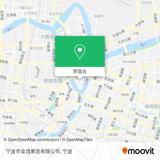 宁波市金茂展览有限公司地图