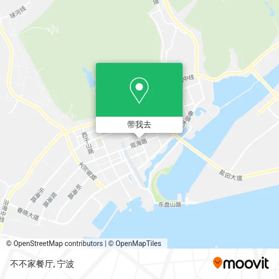 不不家餐厅地图