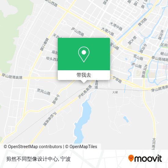 剪然不同型像设计中心地图