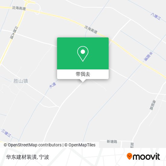 华东建材装潢地图