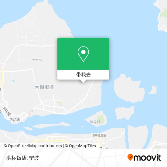 洪标饭店地图