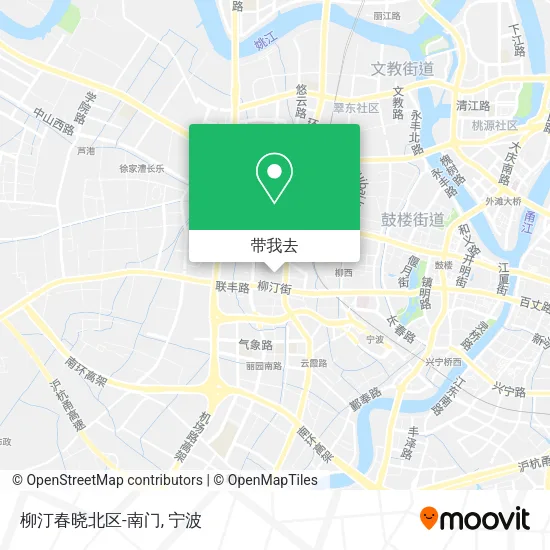 柳汀春晓北区-南门地图