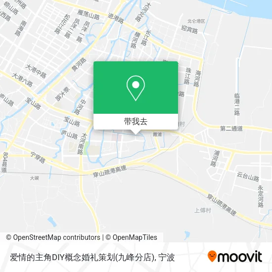 爱情的主角DIY概念婚礼策划(九峰分店)地图