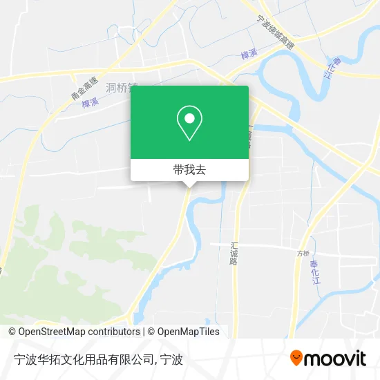 宁波华拓文化用品有限公司地图