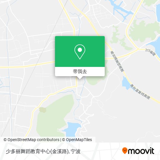 少多丽舞蹈教育中心(金溪路)地图