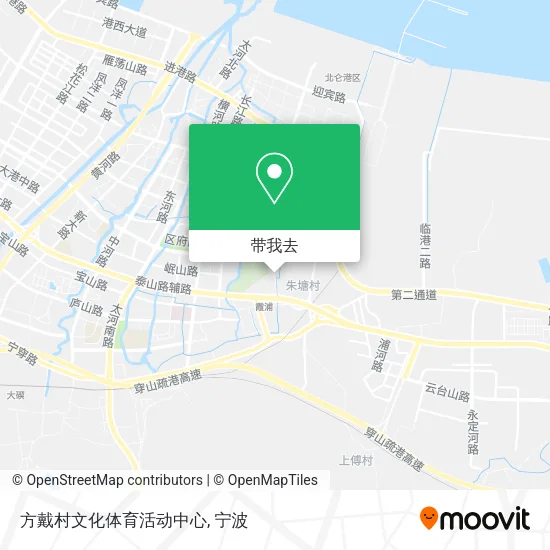 方戴村文化体育活动中心地图