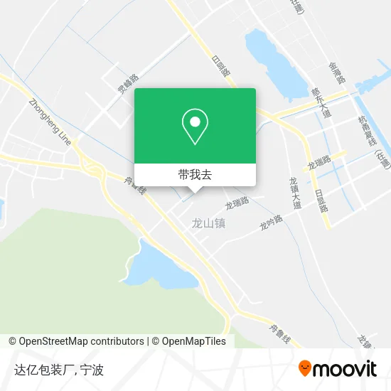 达亿包装厂地图