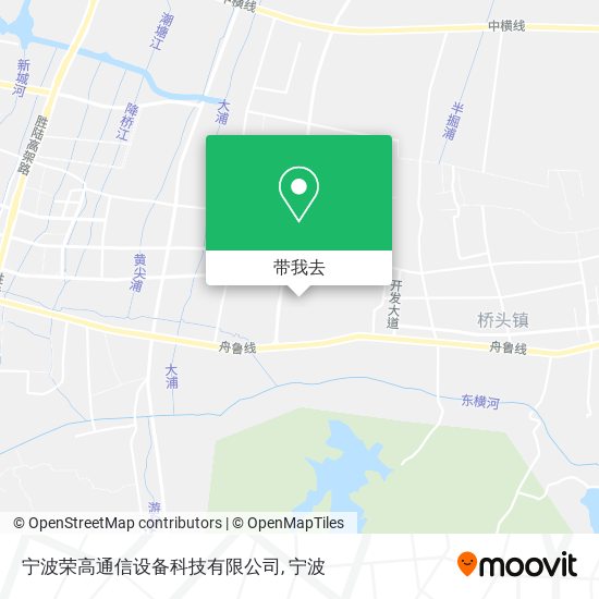 宁波荣高通信设备科技有限公司地图
