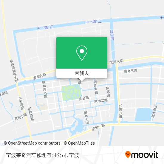 宁波莱奇汽车修理有限公司地图