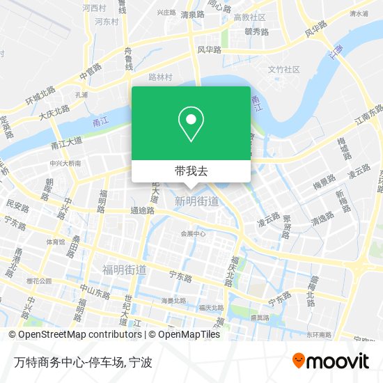 万特商务中心-停车场地图