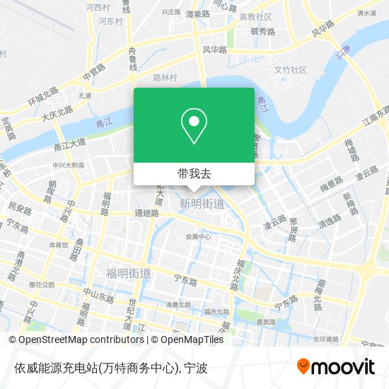 依威能源充电站(万特商务中心)地图