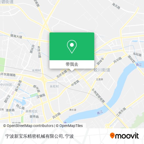 宁波新宝乐精密机械有限公司地图