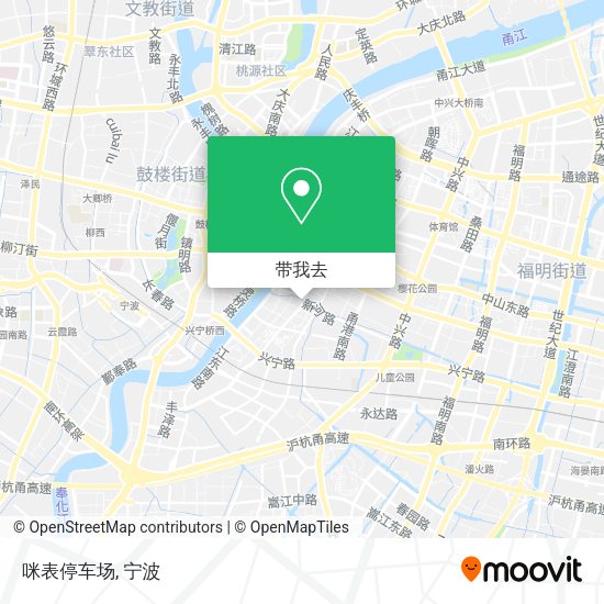 咪表停车场地图