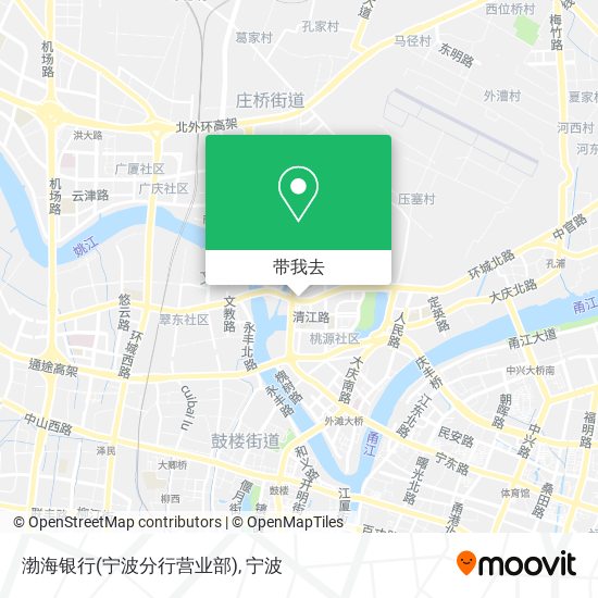 渤海银行(宁波分行营业部)地图