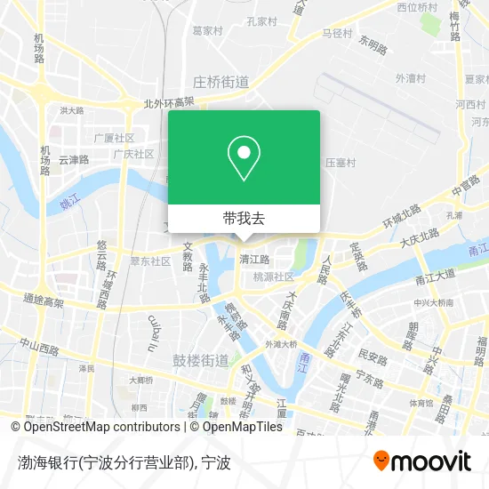 渤海银行(宁波分行营业部)地图